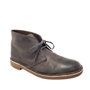 Clarks Chukka Ankle Boots Leather Two Eyelet Classic US 10.5 M